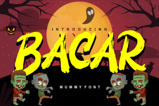 Bacar: A Spooky Script Font That Delivers Campaign Impact
