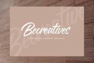 Becreatives: A Modern Script Font That Elevates Digital Branding