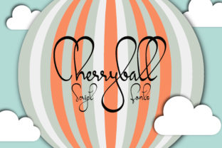Cherryball: A Playful Script Font That Elevates Digital Branding