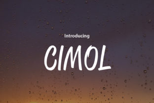 Cimol: A Playful Modern Script Font for Digital Branding