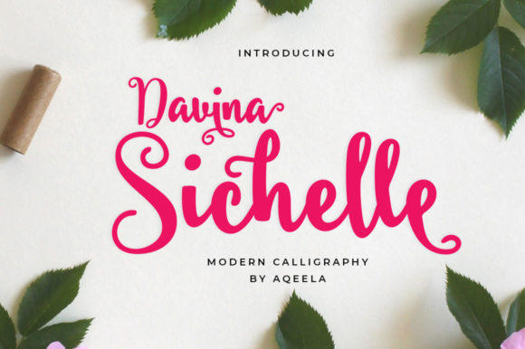 Davina Sichelle: The Script Font That Makes Your Campaign Feel Instantly Human