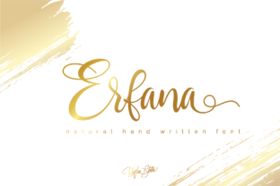 Erfana: A Script Font That Feels Like a Thoughtful Pause