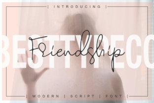 Friendship: A Thoughtful Script Font for Editorial Warmth