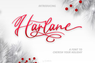 Harlane: A Delightful Script Font for Digital Branding