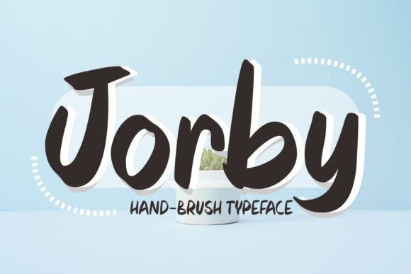 Jorby: A Playful Handwritten Font for Editorial Charm