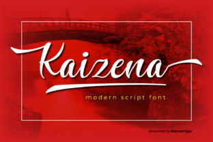Kaizena: A Bold Handwritten Font for Campaign Headlines