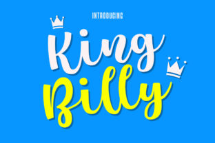 King Billy Font: Royal Charm for Your Small Business Brand