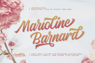 Marioline Barnard: A Vintage Script Font for Distinctive Web Design