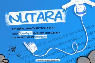 Nutara: A Sweet, Cool Handwritten Font for Casual Branding