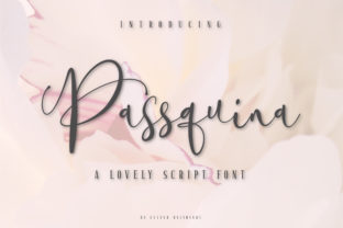 Passquina: A Modern Script Font That Elevates Handmade Design
