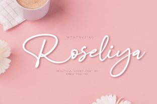 Roseliya: A Sweet, Cool Handwritten Font for Crafters