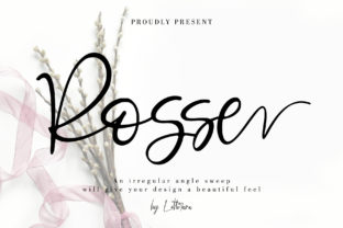Rosse: A Playful Script Font with Personality