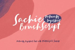 Sachie: A Handwritten Font with Editorial Warmth