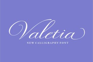 Valetia: A Romantic Script Font That Elevates Your Brand