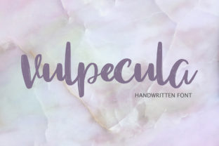 Vulpecula: A Sweet, Cool Handwritten Typeface for Thoughtful Design